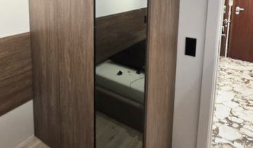 szafa na przedpokój z lustrem