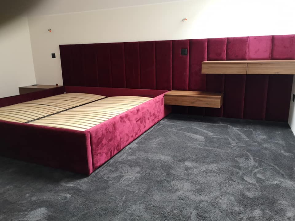 łóżko na wymiar, rozkładane