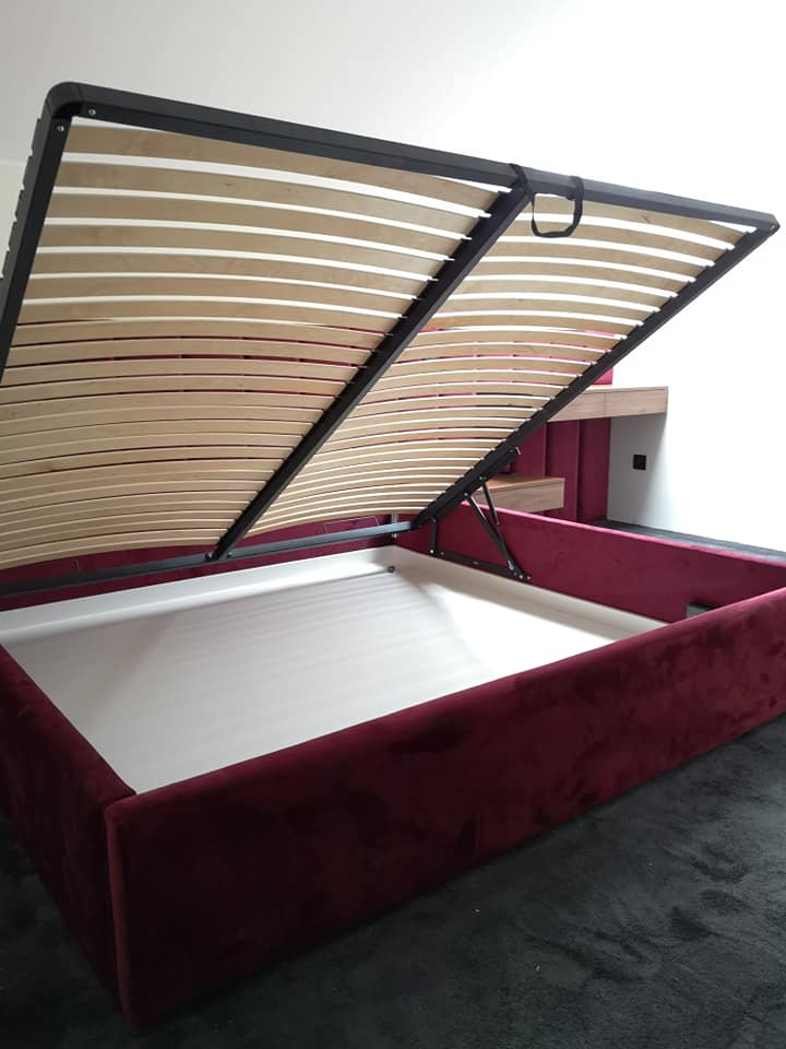 łóżko tapicerowane na wymiar