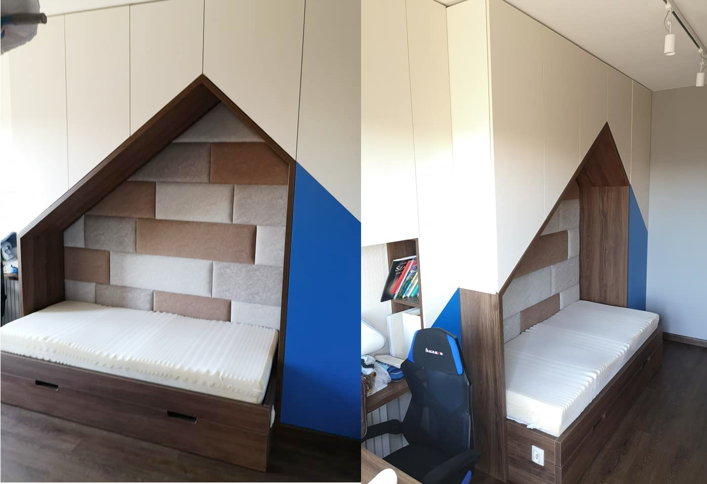 szafa wnękowa na wymiar do sypialni